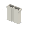 Plug housing 171 906 231