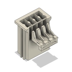 VW Steckergehäuse Federkontakt 861 971 998 A - 4er Stecker