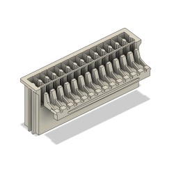 VW Steckergehäuse Federkontakt 321 971 998 - 14er Stecker