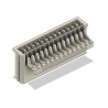VW Steckergehäuse Federkontakt 321 971 998 - 14er Stecker