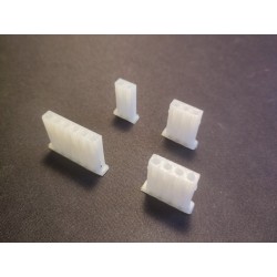 VW male plug housing for female round terminals