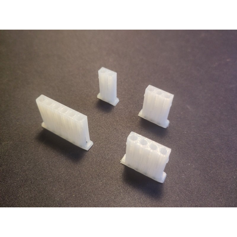 VW male plug housing for female round terminals